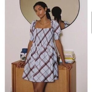 Hill House Home Athena Matilda Plaid nap dress